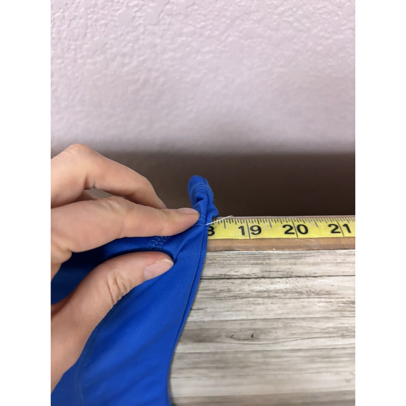 Exertek Womens Shirt Size Small Short Sleeve Blue New NWT Top Workout Athletic - Picture 11 of 11